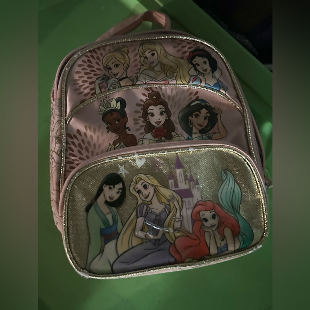 Disney Princess Pink and Gold lunchbox